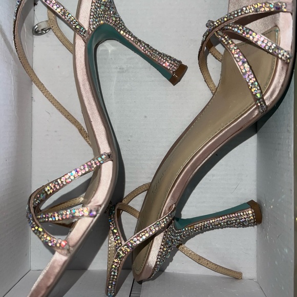 Betsey johnson sparkly heels - Picture 2 of 3
